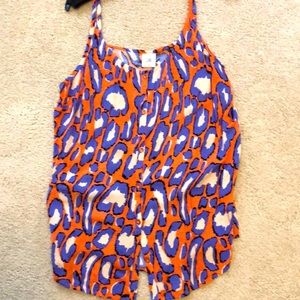 CAbi Isla animal print cami